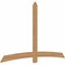 Ekena Millwork Bellingham Timber Gable Bracket, Western Red Cedar, 96"W x 60"H x 1 1/2"D x 5 1/2"F, 15/12 Pitch GBW096X60X0206BEL00SWR - alternate 5